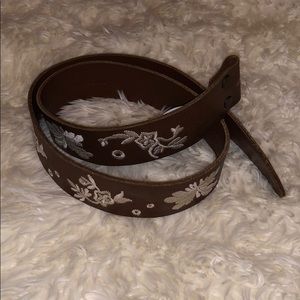 Levi's Accessories - Levi’s Floral Embroidered Belt w/o Buckle Levi's Accessories - Levi’s Floral Embroidered Belt w/o Buckle